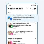 Instagram refuerza las cuentas de adolescentes con notificaciones de búsquedas que insisten sobre autolesión o suicidio
