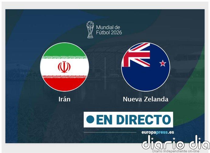 Irán - Nueva Zelanda, en directo hoy: estadísticas previas y alineaciones probables