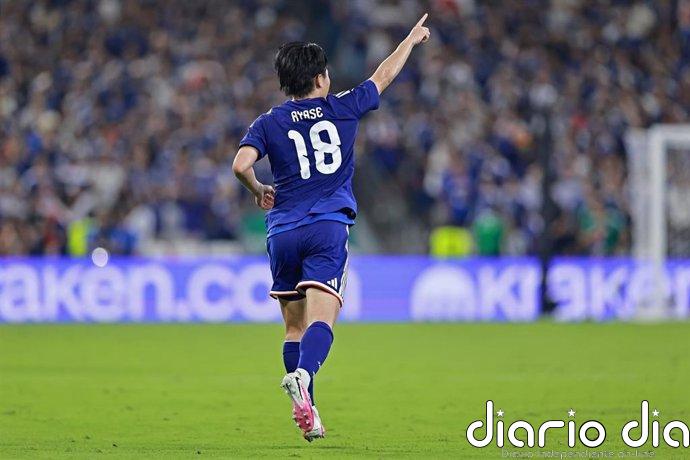 Japón se pone seria y golea a Túnez