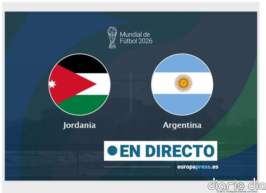 Jordania 0 - 0 Argentina, en directo hoy: sigue el partido de Copa Mundial de la FIFA minuto a minuto