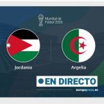 Jordania - Argelia, en directo hoy: sigue el partido de Copa Mundial de la FIFA minuto a minuto