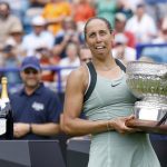 Keys hace 'hat-trick' en Eastbourne y Osaka se retira en la final de Bad Homburg