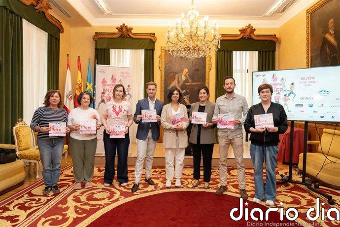 La Carrera de la Mujer regresa este domingo a Gijón con un recorrido de más de cinco kilómetros