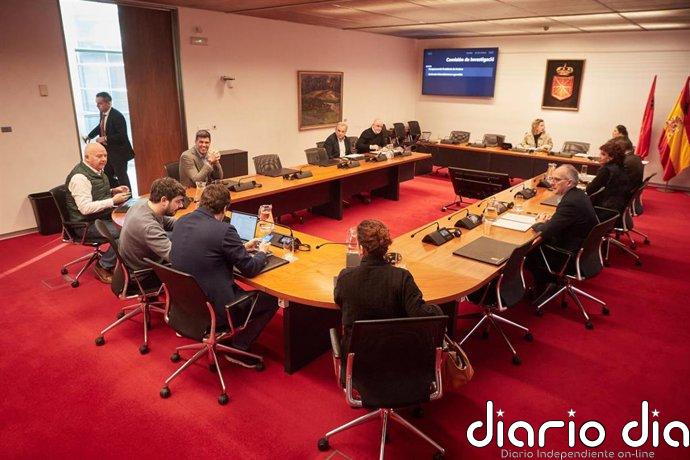 La comisión de investigación del Parlamento de Navarra determina que no han quedado acreditadas prácticas corruptas