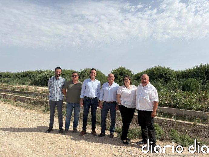 La consejera Arancha Simón conoce en Pina de Ebro (Zaragoza) el proyecto para impulsar la IGP del espárrago