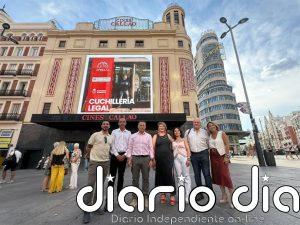 La cuchillería albaceteña se promociona en la Gran Vía de Madrid