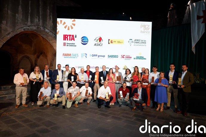 La décima edición de los Premios Porc d'Or Ibérico reúne a más de 450 profesionales en Jerez de los Caballeros