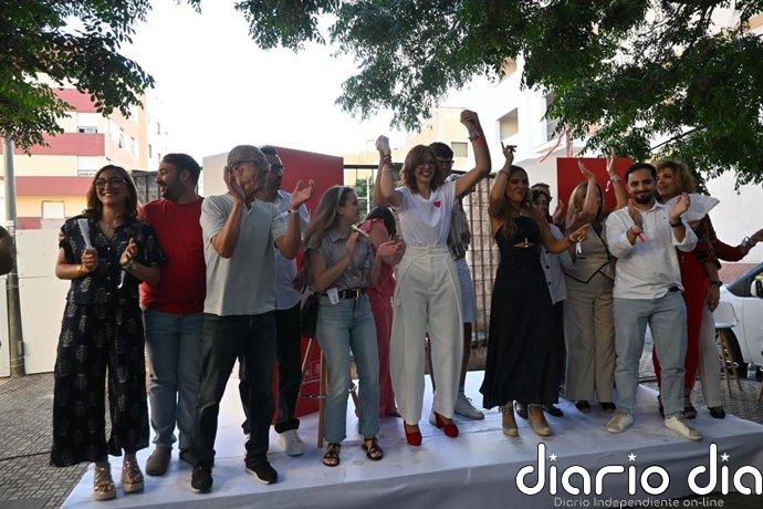 La delegada del Gobierno Sabrina Moh presenta su candidatura a la Presidencia de Melilla por el PSOE