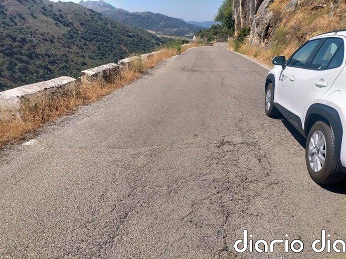 La Diputación de Málaga mejorará la señalización horizontal de 99 carreteras con una inversión de dos millones de euros