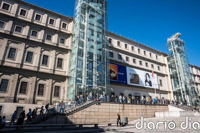 La huelga en el Reina Sofía reduce en cerca de 1.000 los visitantes diarios, según el comité de huelga