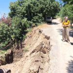 La Junta comienza el arreglo de caminos rurales dañados por las borrascas en Prado del Rey (Cádiz)