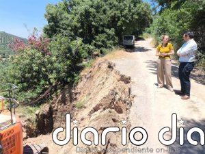 La Junta comienza el arreglo de caminos rurales dañados por las borrascas en Prado del Rey (Cádiz)