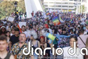 La marcha del Orgullo LGTBIAQ+ llama en València "a la acción": "Peligran nuestros derechos"