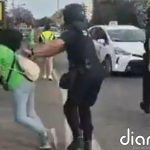 La Policía inicia el proceso para abrir expediente disciplinario al agente que empujó a la docente en una manifestación