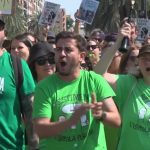 La protesta de los profesores se recrudece