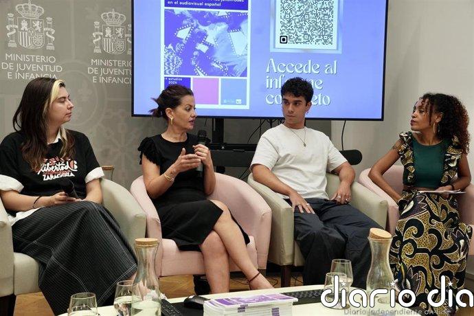 La representación audiovisual de los jóvenes en España no refleja su diversidad , según un estudio