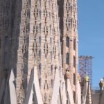 La Sagrada Familia usó pegamento para la construcción de sus torres centrales