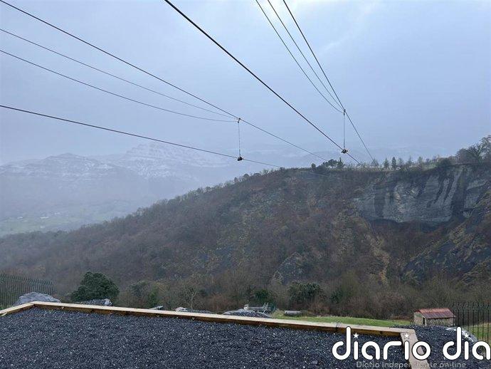 La tirolina de Soba se inaugurará el 1 de julio