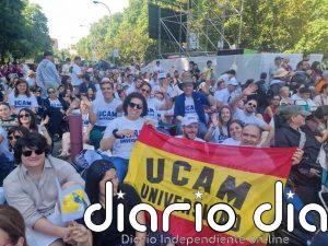 La UCAM alza la mirada junto a León XIV en Madrid