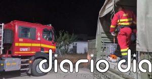 La UME se despliega en Huelva tras declarar la Junta el nivel 2 de alerta por el incendio de Castillejos