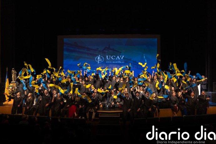 La Universidad Católica de Ávila celebra la graduación de 250 alumnos de la promoción 2026