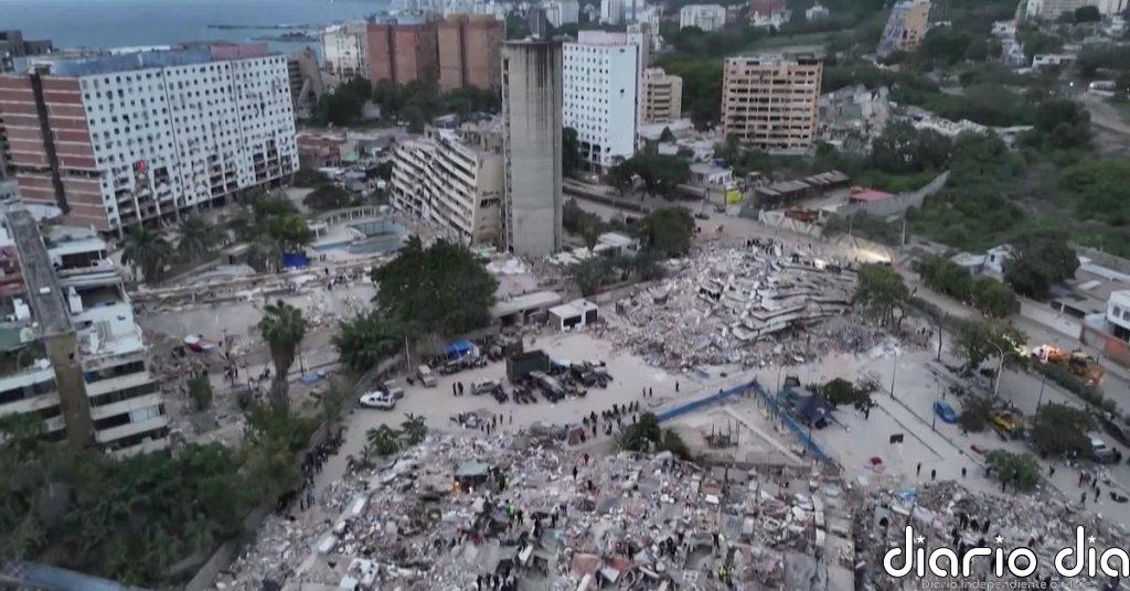 Las imágenes aéreas muestran el destrozo en las viviendas de Venezuela