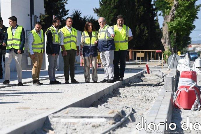 Las obras de la vía ciclopeatonal entre Alhendín y Armilla (Granada) alcanzan el 40 por ciento de ejecución