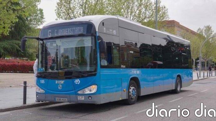 Las seis líneas universitarias de EMT modificarán su servicio desde este lunes por las vacaciones de verano