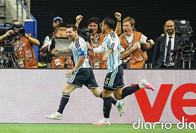 Leo Messi: "Está espectacular cómo se dio, disfruto de jugar y pasarlo bien en el campo"