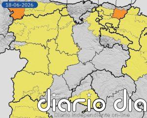 León, Palencia, Zamora, Valladolid y Salamanca en aviso por tormentas y el norte de Burgos por altas temperaturas