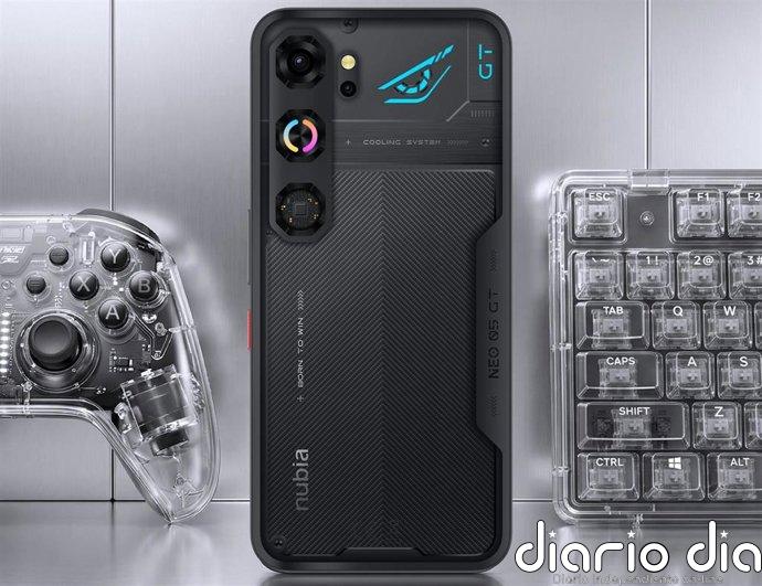 Llega a España nubia Neo 5 GT, con gatillos laterales, ventilador real y un asistente de IA