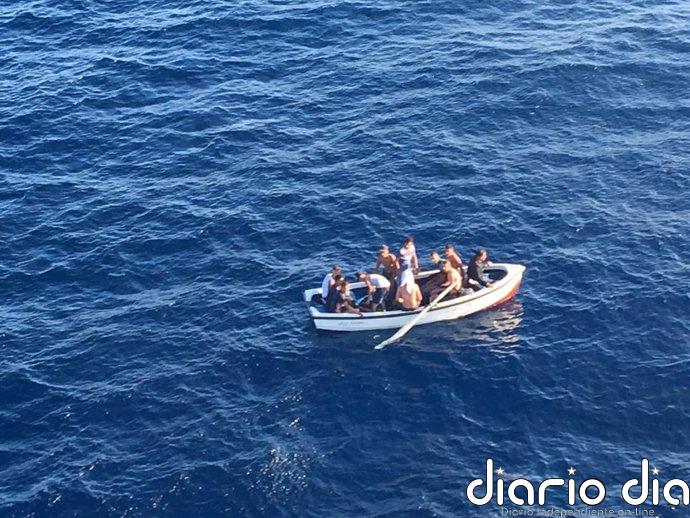 Llega una patera a Formentera con 10 personas a bordo