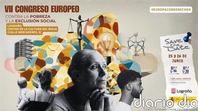 Logroño acoge este jueves y viernes el VII Congreso Europeo contra la Pobreza y la Exclusión