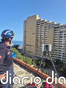 Los bomberos catalanes en venezuela realizan tareas de evaluación estructural de edificios