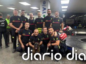 Los bomberos de la Diputación de Badajoz ya están en Caracas para colaborar en los rescates tras los terremotos