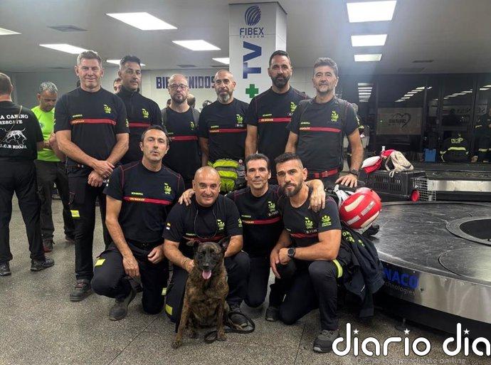 Los bomberos de la Diputación de Badajoz ya están en Caracas para colaborar en los rescates tras los terremotos