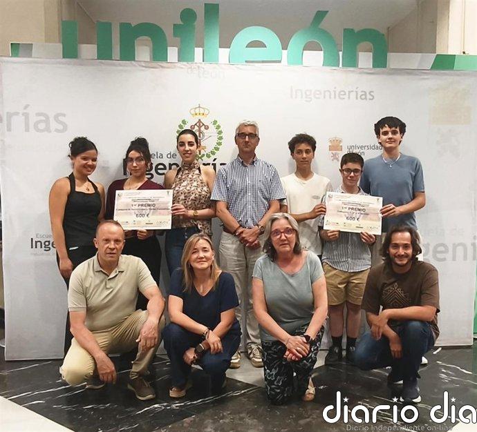 Los equipos leoneses de Jesuitas y del IES Juan del Enzina, campeones de España en la Olimpiada de Ingeniería Industrial
