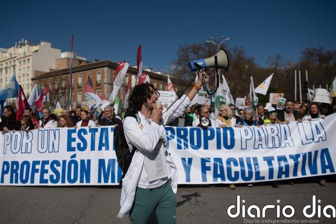 Los médicos inician el lunes su quinta semana de huelga nacional del año contra el Estatuto Marco