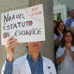 Los médicos madrileños arrancan este lunes la quinta semana de huelga contra el Estatuto Marco