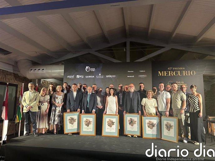 Los Premios Mercurio celebran su 45 aniversario reconociendo la excelencia empresarial riojana