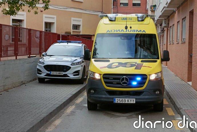 Los servicios de emergencia intervienen en un accidente de tráfico con una persona herida en Ulea