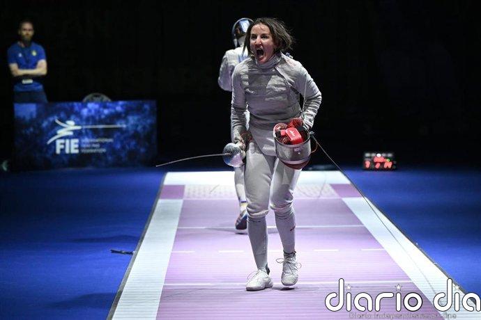 Lucía Martín-Portugués se corona campeona de Europa de sable
