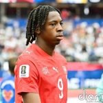Manzambi desata a Suiza en el Mundial