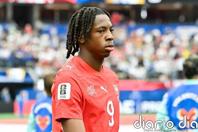 Manzambi desata a Suiza en el Mundial