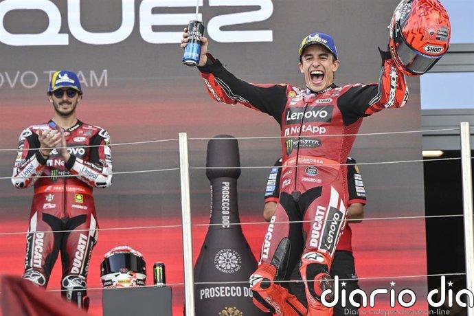 Marc Márquez: "Estoy supercontento, ha sido una victoria muy trabajada"
