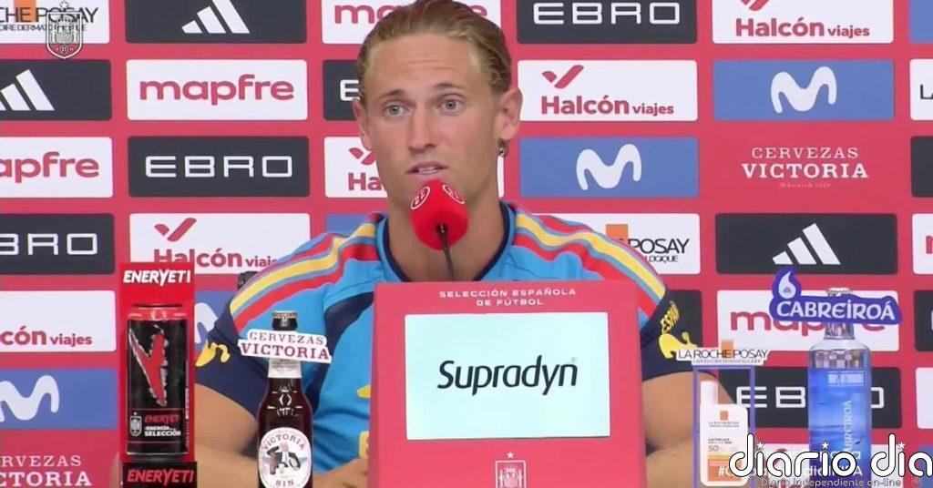 Marcos Llorente: “Estamos al servicio del míster y del país”