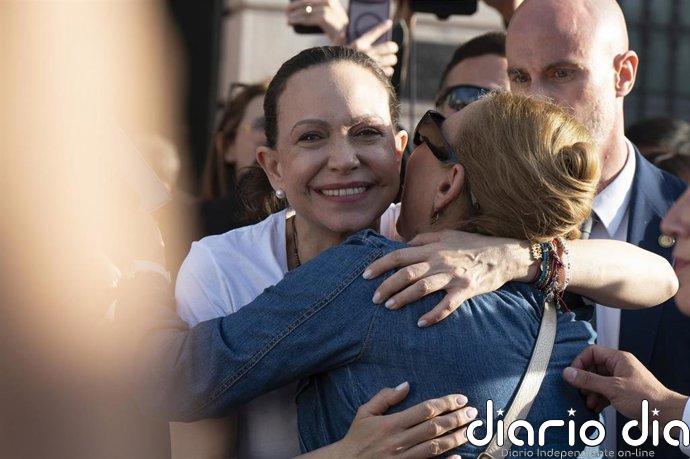 María Corina Machado asegura que volverá "muy pronto" a Venezuela: "Ha llegado el momento"