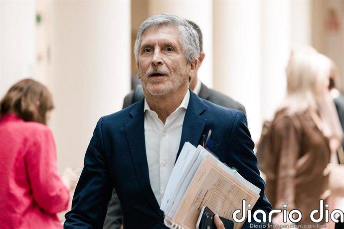 Marlaska reitera que Mercedes González no habló con Leire Díez sobre la UCO ni presionó o "expedientó" a ningún agente