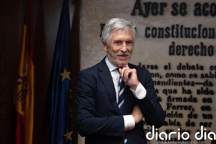 Marlaska sitúa la trama de Leire Díez "fuera de Interior", respalda a Mercedes González y duda de las presiones a la UCO