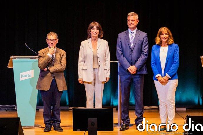 Martí invoca el legado de Trias en el debate de Junts en Barcelona y Calvo cree que éste "no se hereda"